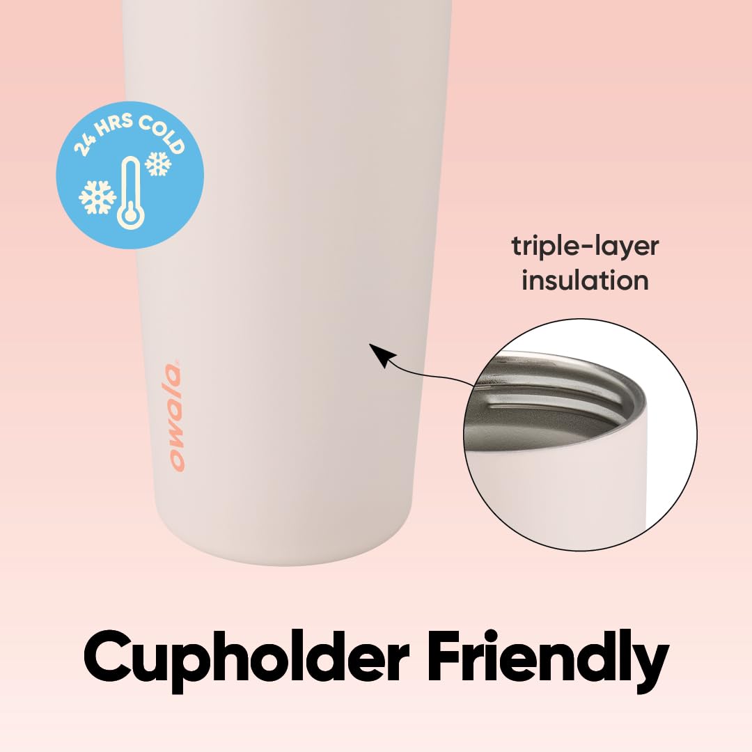 Owala FreeSip Sway Stainless Steel Water Bottle 30 oz Out of the Blue