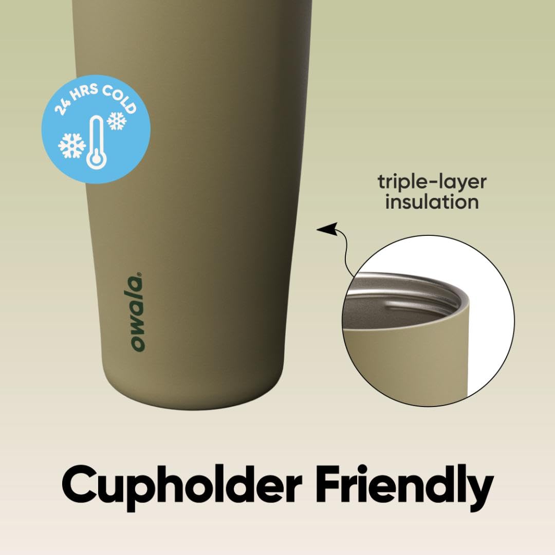 Owala FreeSip Sway Stainless Steel Water Bottle 30 oz Out of the Blue