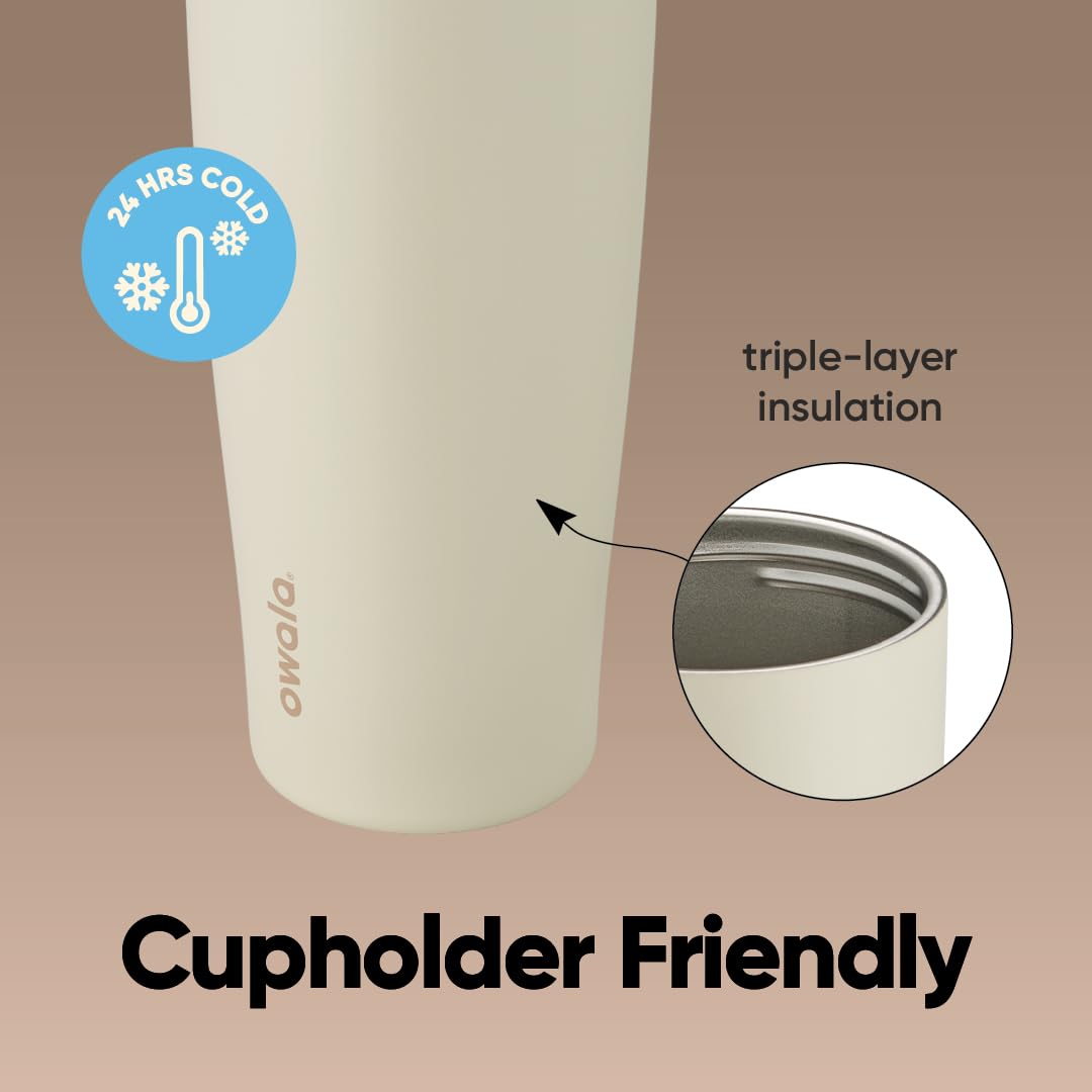 Owala FreeSip Sway Stainless Steel Water Bottle 30 oz Out of the Blue