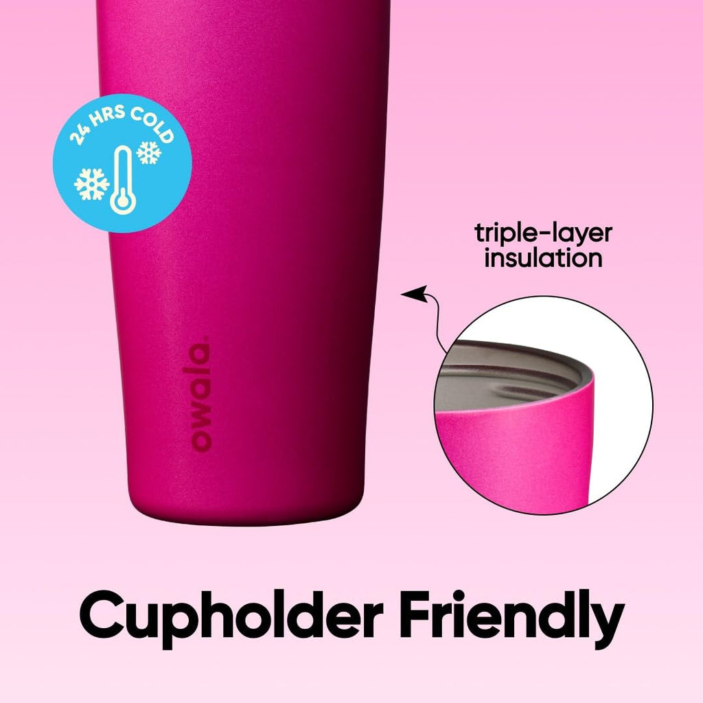 Owala FreeSip Sway Stainless Steel Water Bottle 30 oz Out of the Blue