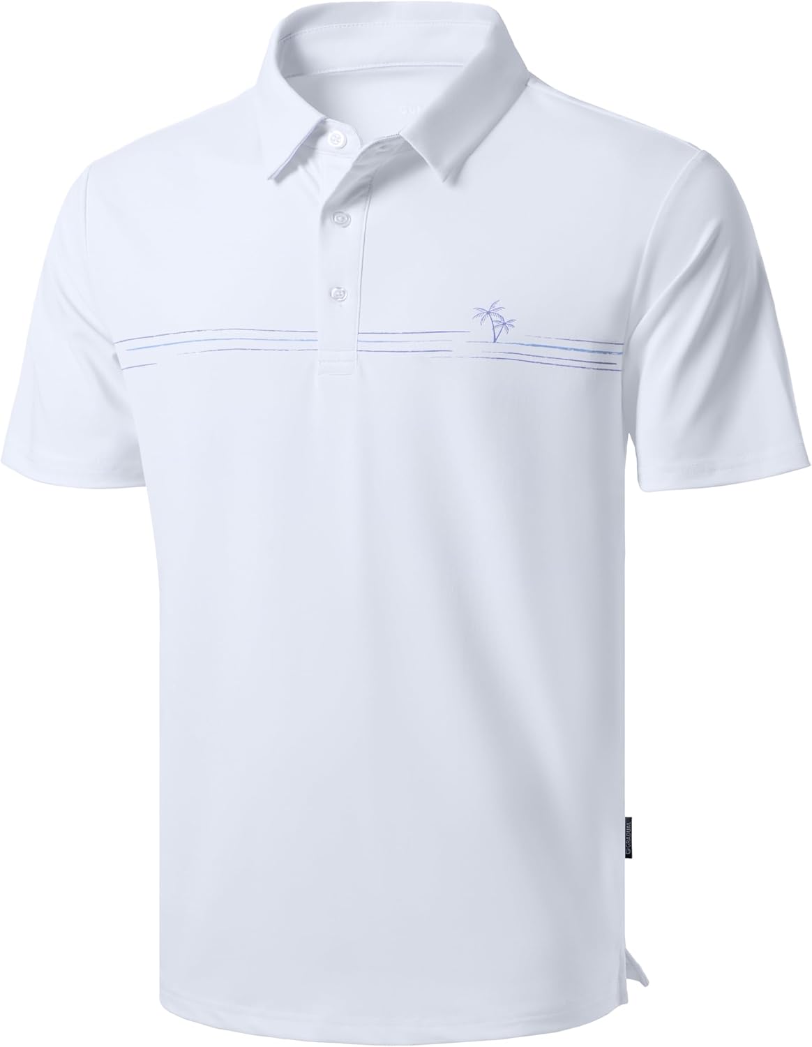 Men's Golf Polo Shirts Dry Fit Moisture Wicking Performance Short Sleeve