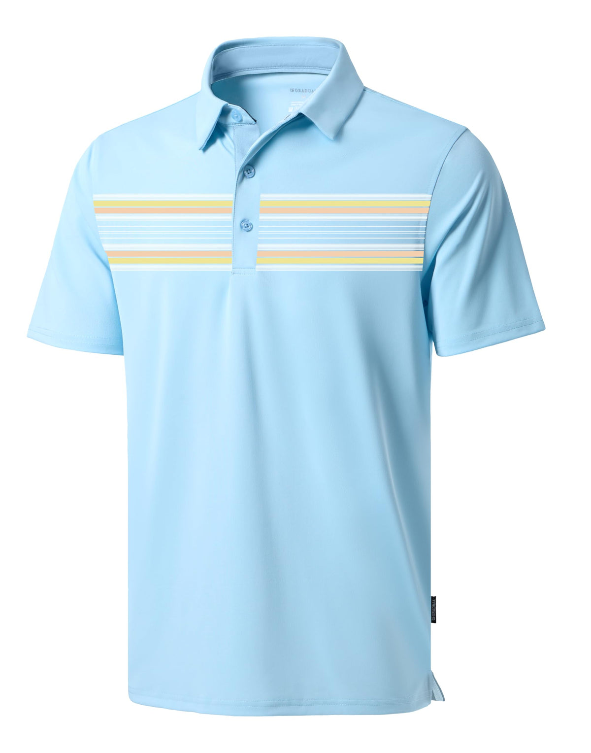 Men's Golf Polo Shirts Dry Fit Moisture Wicking Performance Short Sleeve