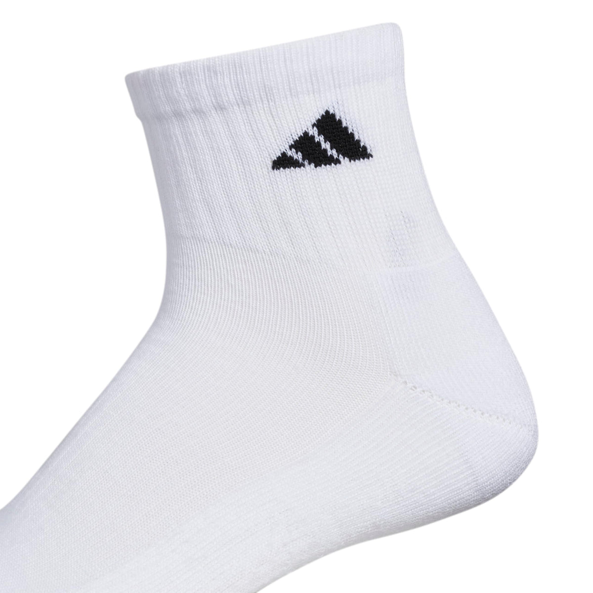 adidas Men's Athletic Cushioned Quarter Ankle Socks 6 Pairs