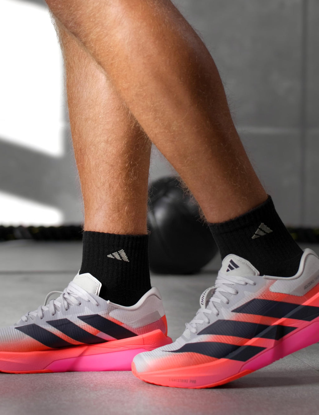 adidas Men's Athletic Cushioned Quarter Ankle Socks 6 Pairs