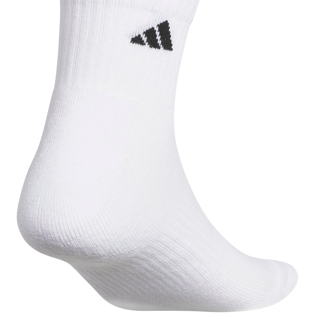 adidas Men's Athletic Cushioned Quarter Ankle Socks 6 Pairs