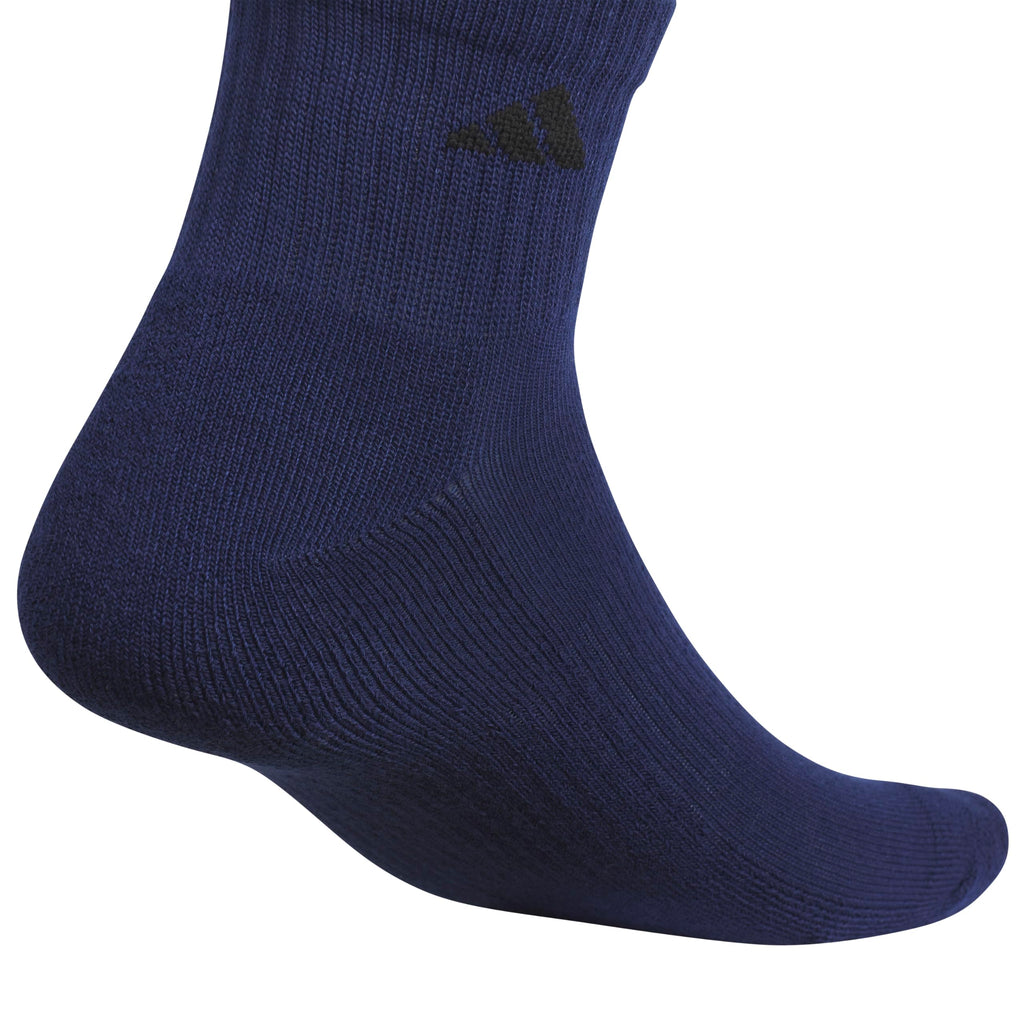 adidas Men's Athletic Cushioned Quarter Ankle Socks 6 Pairs
