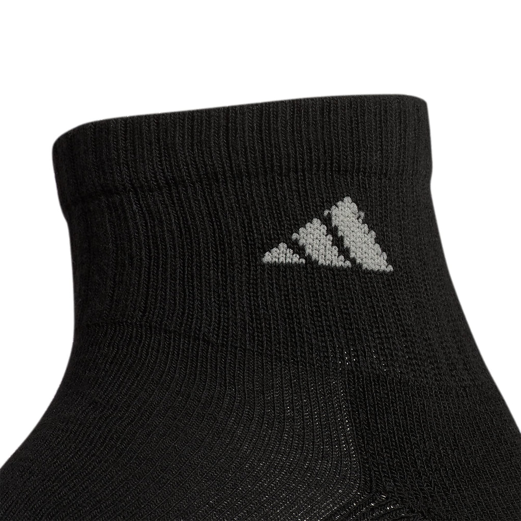 adidas Men's Athletic Cushioned Quarter Ankle Socks 6 Pairs