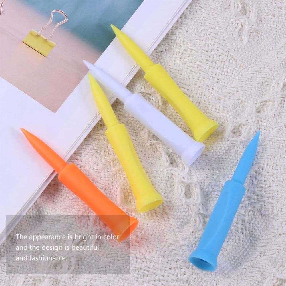 10pcs Golfs Tees Plastic Flat Design for Golf Lovers Sturdy Easy to Use Lightweight Accessory Beautiful Fashionable Style Gift for Golf Lovers
