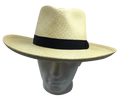 STRAW PANAMA CUENCA HAT Sun Beach Golf Cap Summer Hand Woven Made in USA K4A - Small (6 3/4 - 6 7/8)